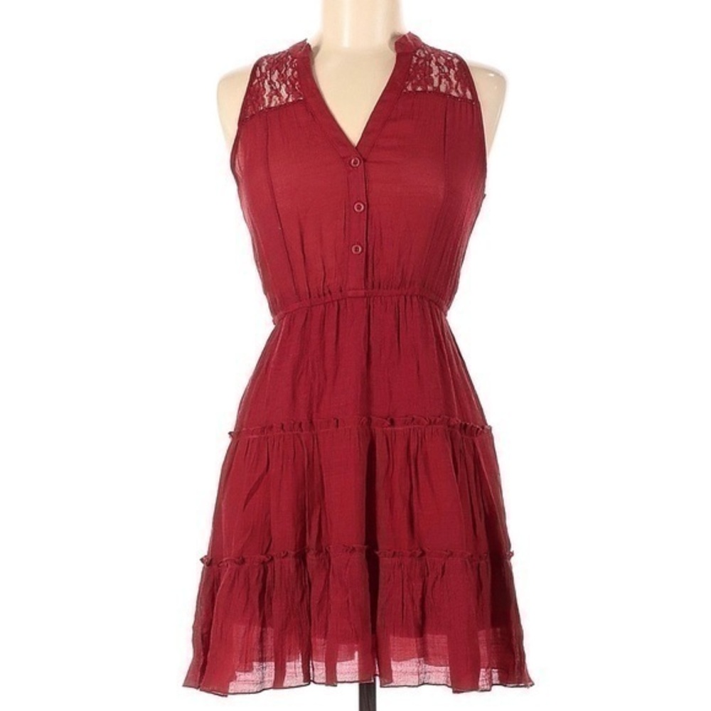 Women’s Sleeveless Lace Top Dress